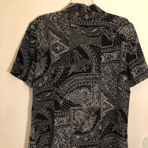 vintage plus size kasper button down shirt - Picture 2 of 4